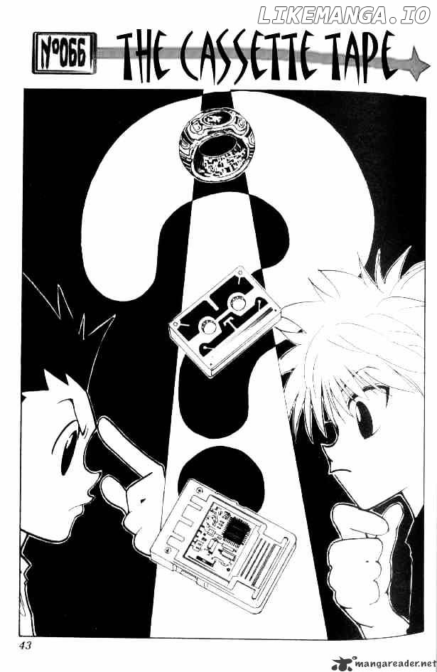 Hunter x Hunter, Chapter 66 image 01